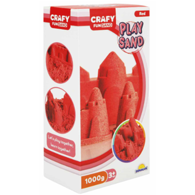 SUNMAN KINETIČKI PESAK 1000gr CRVENA BOJA - Online Apoteka SUNMAN KINETIČKI PESAK 1000gr CRVENA BOJA
